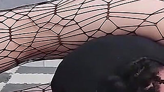 Pantyhose Amazon Girl Headscissors Round 2