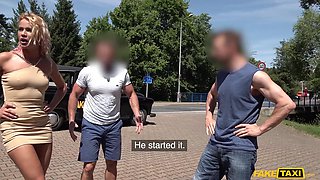 Blonde Anal Heat with Erik Everhard in Public Action