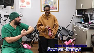 Dr Tampa - Daisy Mynx's 1st EVER Gyno Exam - Doctor tampa