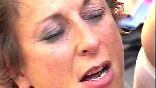 Petite Granny Takes Hard Anal Back in College