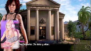 Uncensored anime fun with a sexy French amateur gamer