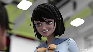 3D Hentai Gym Competition Sex Positions