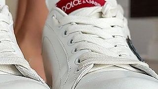 My D&g Sneakers Beg to Be Undressed