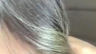 Blonde tight pussy babe solo toy fun in glamour masturbation