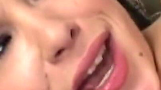 Badass girl loves to get both of her holes done