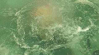 Davisdesires Is in the Pool Watch Her Pussy Drool