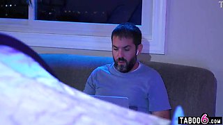 Son boinks bootylicious towheaded mature COUGAR step-mom in a tent