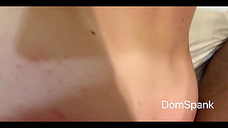 European Girlfriend Getting an Orgasm From Hard Ass Fuck and She Says I Am Sensitive