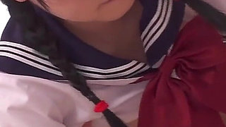 Pure and Innocent, Black Hair, School Girl Outfit, Beautiful Girl, Creampie -3