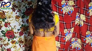 Fucked your Bhabhi's ass all night, took off her blouse and made her completely naked, applied oil and fucked her,