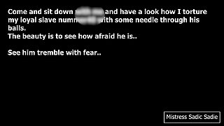 Hard Needle CBT in Straitjacket