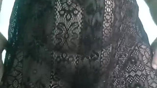 Sexy Filipina Milf Sexy Striptease In Black