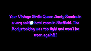 Vgq15 Aunty Sadra with Girdle & Bodystocking