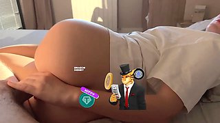 Step Sis Share Bed Arousing Me and I Fuck Her But Didn't Get My Dick Out In Time and Cum Inside