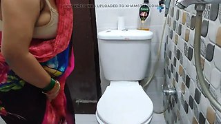 Teacher seduced her student for sex in her private toilet