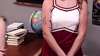 Summer Vacation or Summer School - Bffs Suck Teacher's Dick for a Pass