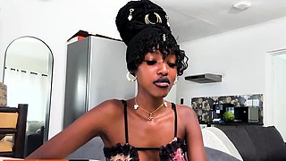 18YO EBONY student forget her college dreams