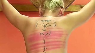 Spanking Machine - Bare Back Whipping