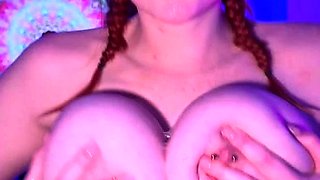 Fiery Redhead Abigail Morriss Wild Hard Cock Ride