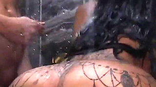 He Doesn't Let His Wife with Huge Tits Out of the Shower Until He Destroys Her Ass- Yasmina Khan- Brady Bud