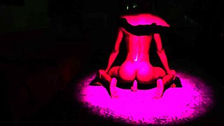 Blonde tight pussy babe solo toy fun in glamour masturbation