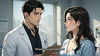 Horny doctor seduce milf and fuck her ass hard