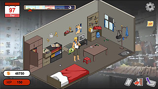 Hentai Game - Handyman Legend - College Girl H-scenes
