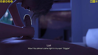 My Pleasure 39 - Lori & Julian 69 Oral Sex at Midnight Sofa