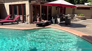 Watch this busty babe with glasses take on a big dick with her big tits & ass