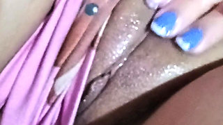 Indian girl shows her vagina and her ass open