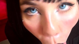 Huge Japan blowjob and handjob POV orgy with a cumshot