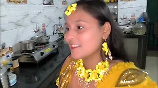 Puja Pujaprem Indian Couple Bathroom Blowjob Doggy Style Homemade Sex