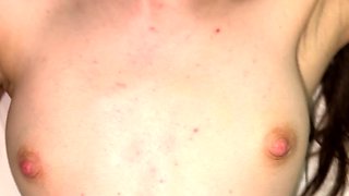 Brunette milf hardcore and cumshot
