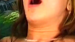 Piss Drenched Threesome Slut Swallows and Squirts Everywhere