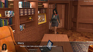 Project Hotwife - Gameplay - Roleplay - Office Tease and Doctor Checkup Part 1