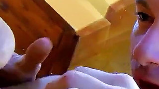 Stepdad tackles skinny teen Nikita Ways and fucks her.