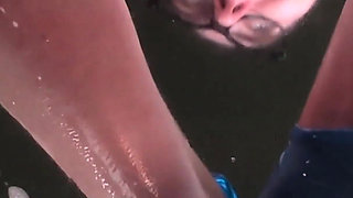 Nurse Lexi's Cum Collection POV: Ass and Tits Pressed on Glass - Handjob, Titfuck, BJ, Wild Ride and Facial