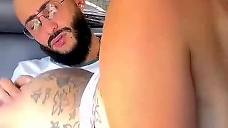 Brunette Gets Picked up and Fucked Inside a Car by a Stranger's Huge Cock