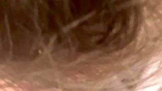 Bad Whore Gargles Sperm in Deep Passion