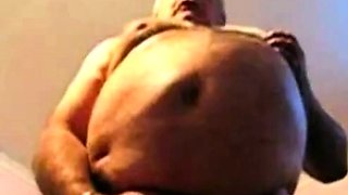 Fat Gay Daddy in Amateur Video