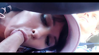 Sucking Cock While Driving