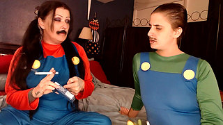 Halloween Cosplaying Smoke Break