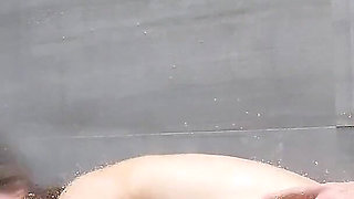 Hot Brunette MILF Amiee Cambridge Takes Johnnys Big Cock in Her Ass in the Shower