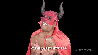 Halloween Vittoria-o'-lantern, 6on1, Vittoria Divine, Anal Fisting