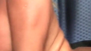 Busty Blonde MILF Sucks Big Cock and Fingers to Orgasm