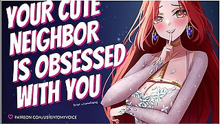 Anime Girl In Cute Neighbor Is Obsessed With You [yandere] [breeding] [fdom To Fsub] [blowjob] [deepthroat] Audio