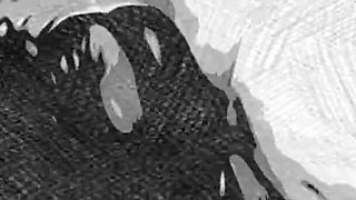Granny Feet Playing with Penis
