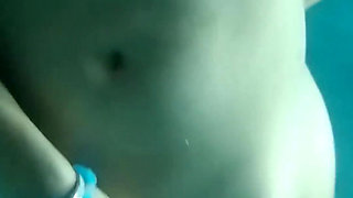 I'm Too Horny to Wait, Fuck Me in the Pool - French Hairy Risky Sex