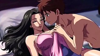 Stepmom Seduced By Stepson In Same Bed While Father Sleeps - Hot 3D Hentai Animation