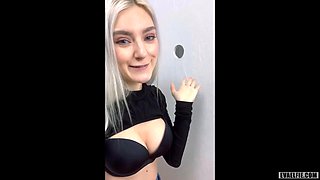 Hentai Teen Eva Elfie Takes Glory Hole Facial Cumshot